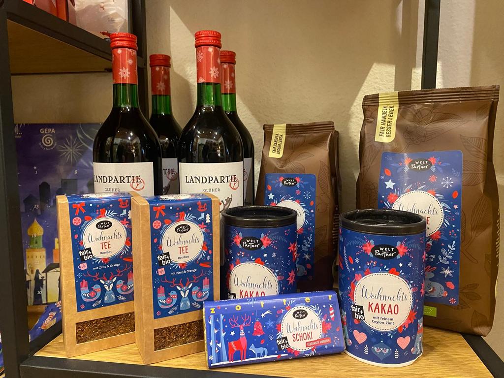 Weihnachtseinkäufe im Weltladen Spandau